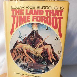 Vintage The Land That Time Forgot by Edgar Rice Burroughs Hardcover Sci Fi Book